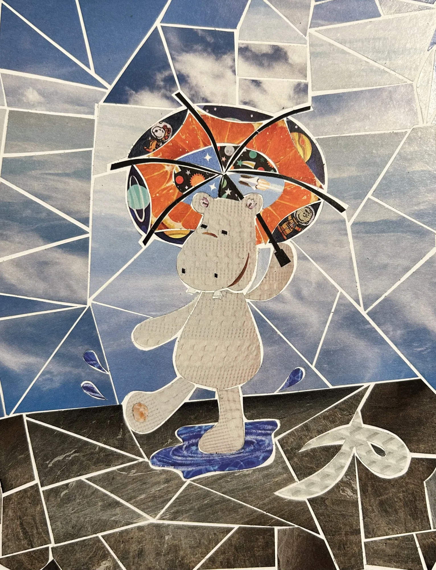 Splashing in the Rain