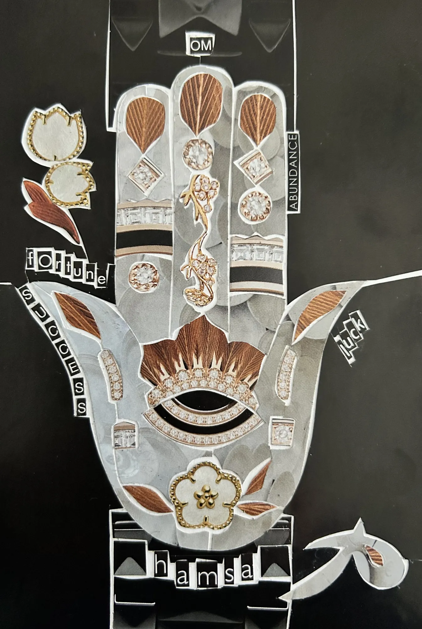 Hamsa Black and White 